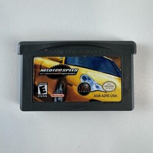 Need for Speed Underground 2 Nintendo Game Boy Advance GBA Cartridge EA E Racing